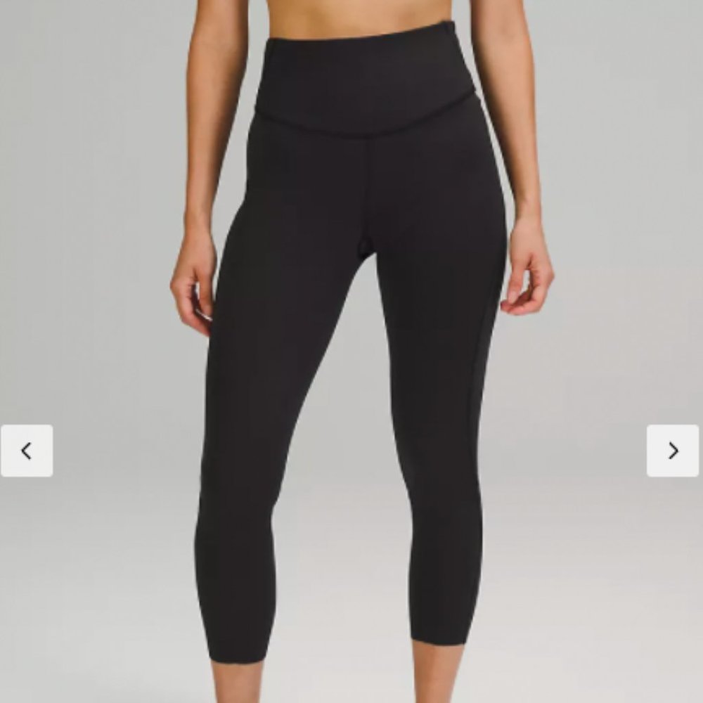 LuLu Lemon Leggings With Pockets Size 6